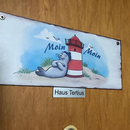 Haus Tertius - Strand- Und Hafennahe Ruhige Ferienwohnung Büsum Exteriör bild