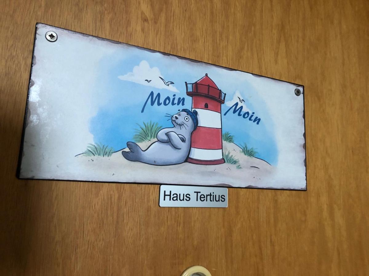 Haus Tertius - Strand- Und Hafennahe Ruhige Ferienwohnung Büsum Exteriör bild