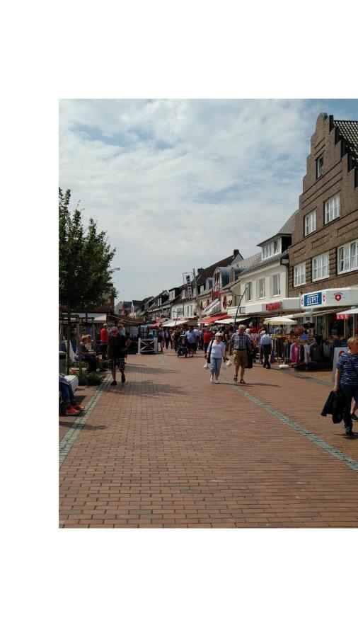 Haus Tertius - Strand- Und Hafennahe Ruhige Ferienwohnung Büsum Exteriör bild